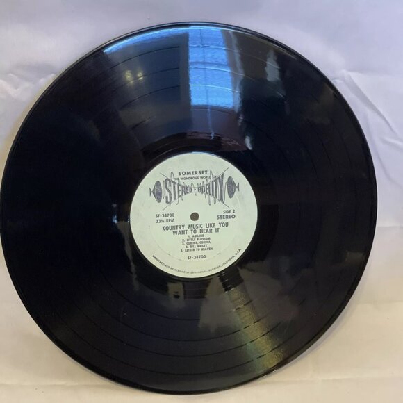 Country Music Like You Want To Hear It (Vinyl) Somerset SF-34700 VG+ LP Record - Picture 9 of 10